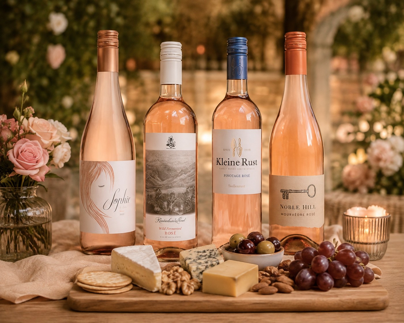 Women's Day Cheese and Rosé Wine